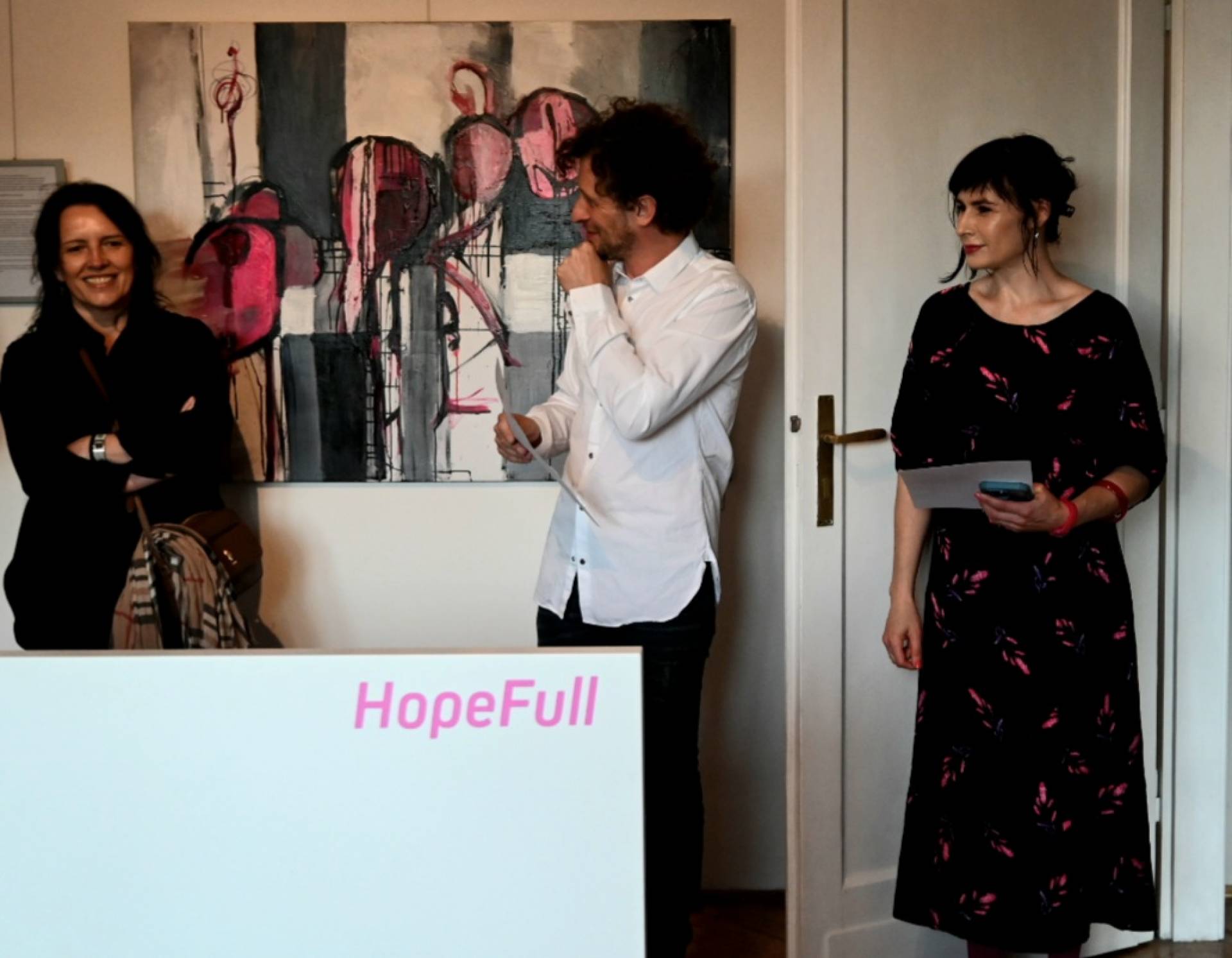Wystawa "HopeFull" Marii Husarskiej w Arsene Galeria Wiatrak