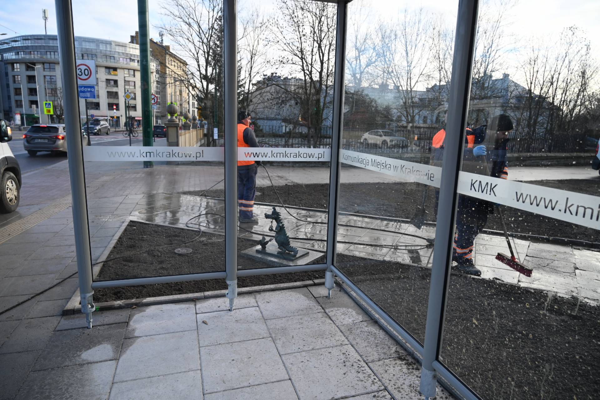 Prace trwały do ostatniej chwili. Tramwaje wróciły na ulicę Kościuszki