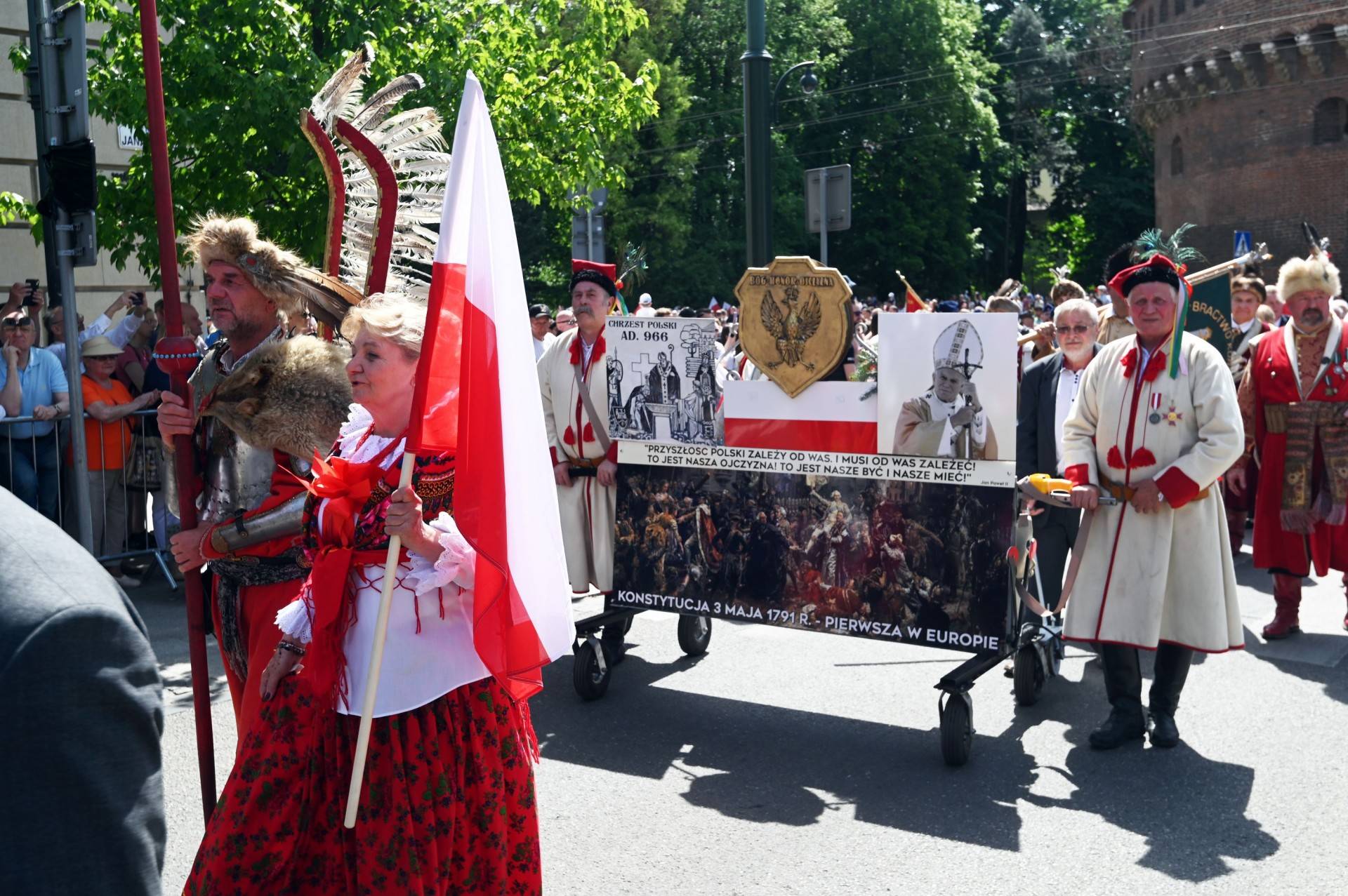 W Krakowie świętowano 3 Maja ponad politycznymi podziałami