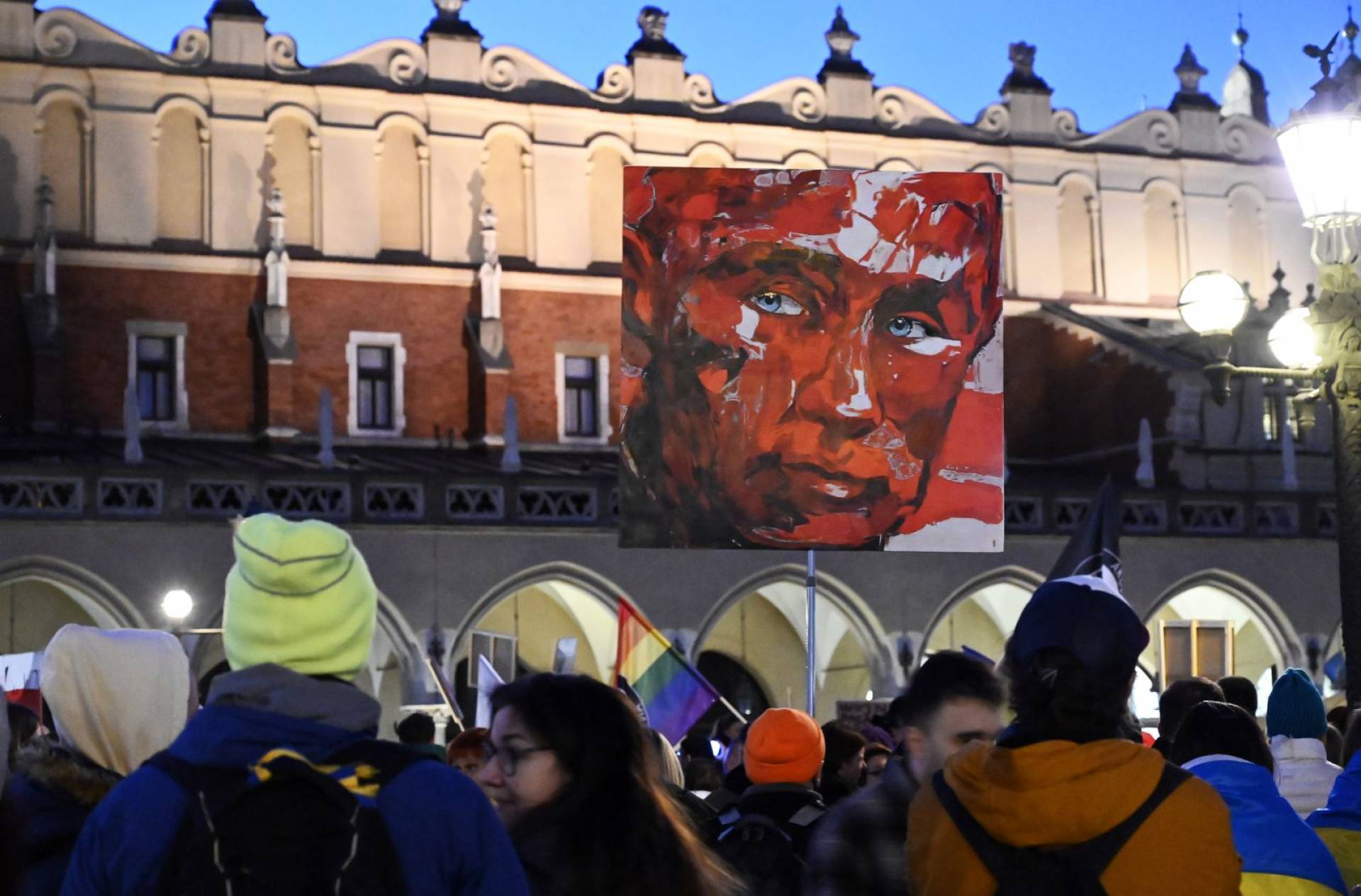 „Putin idi nahui“. Manifestacja poparcia dla walczącej Ukrainy