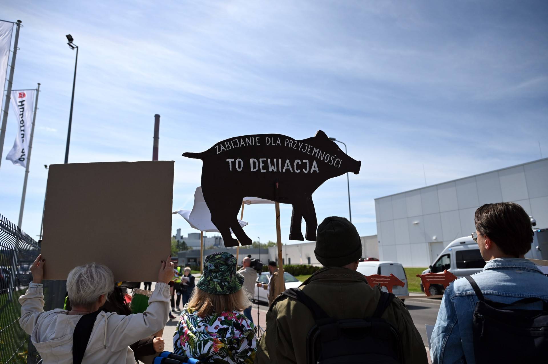 "Zabijanie dla hobby to patologia", protest w Krakowie