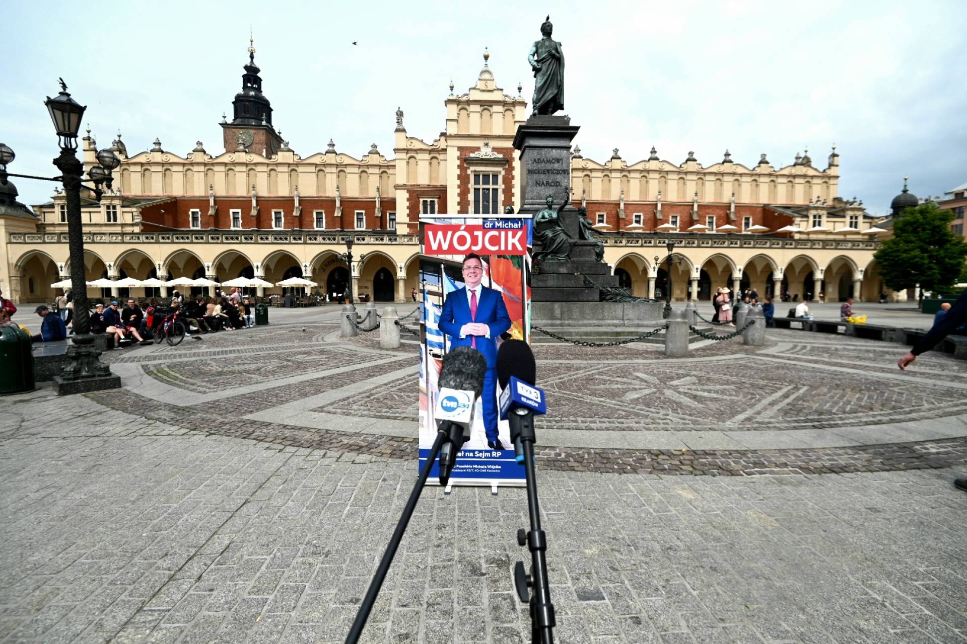 Próbuje swych sił w europejskich wyborach w Krakowie, kampania nabiera tempa
