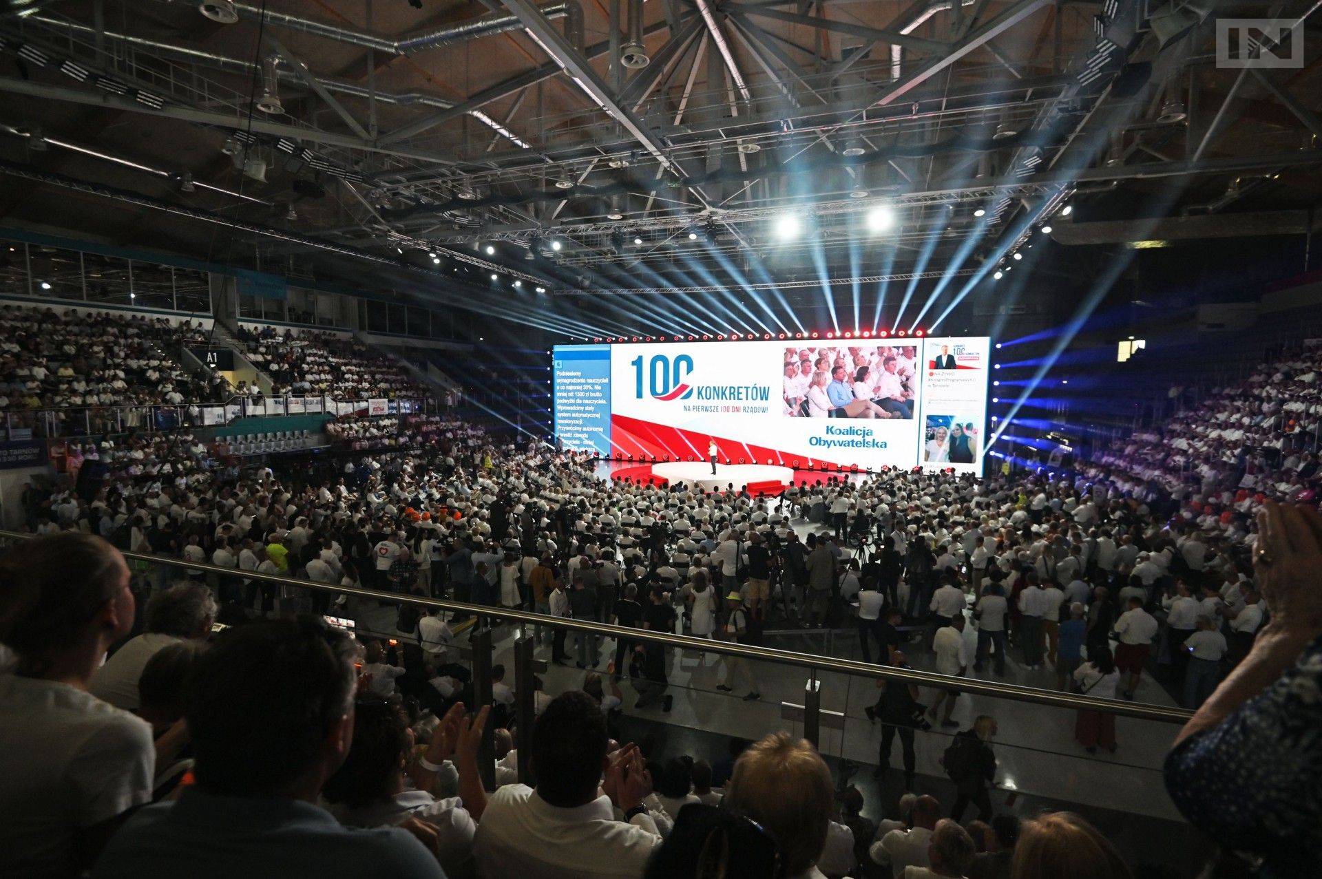 "100 konkretów na 100 dni rządów", tak wyglądała konwencja Koalicji Obywatelskiej