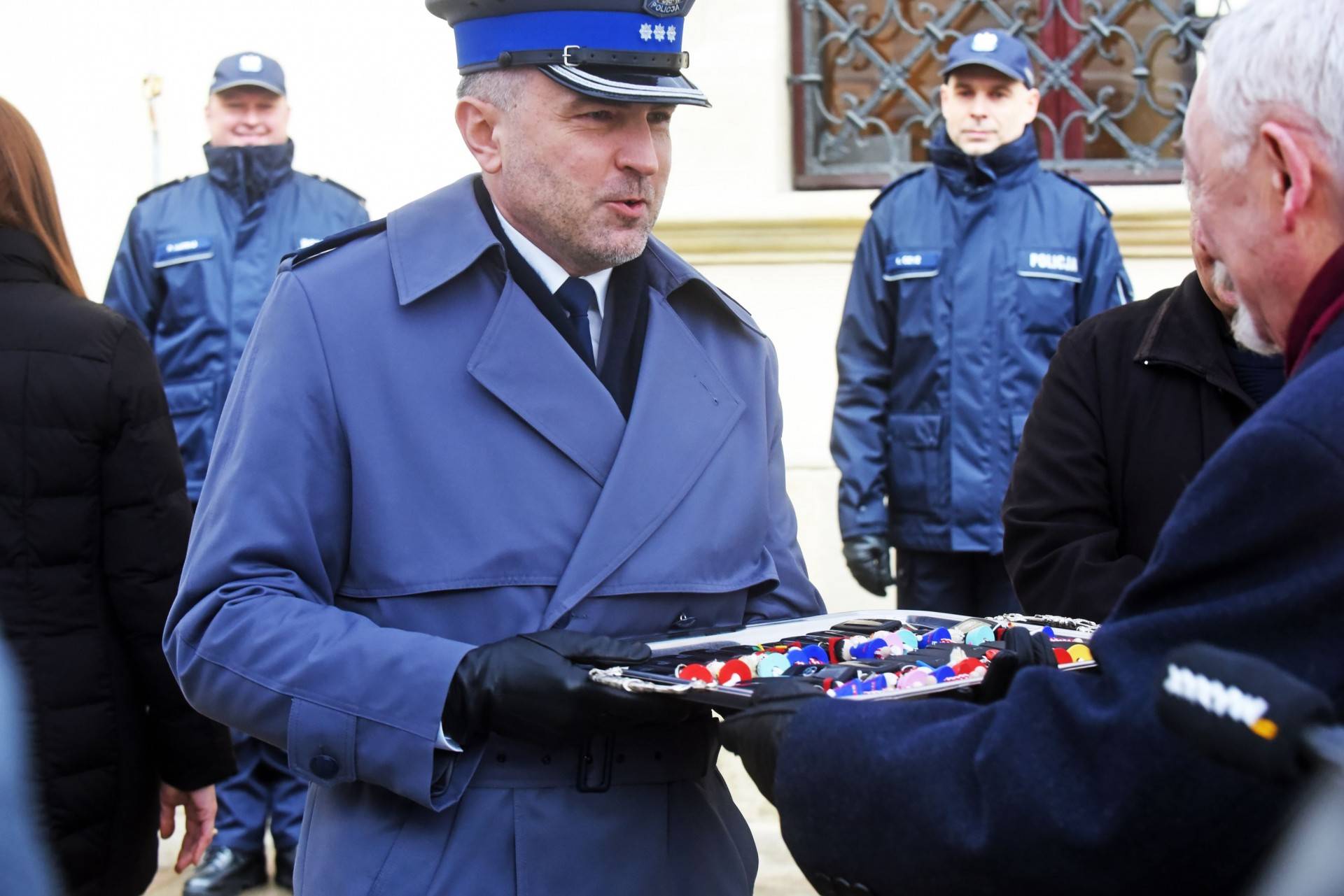 Taki prezent dostała policja od władz Krakowa...