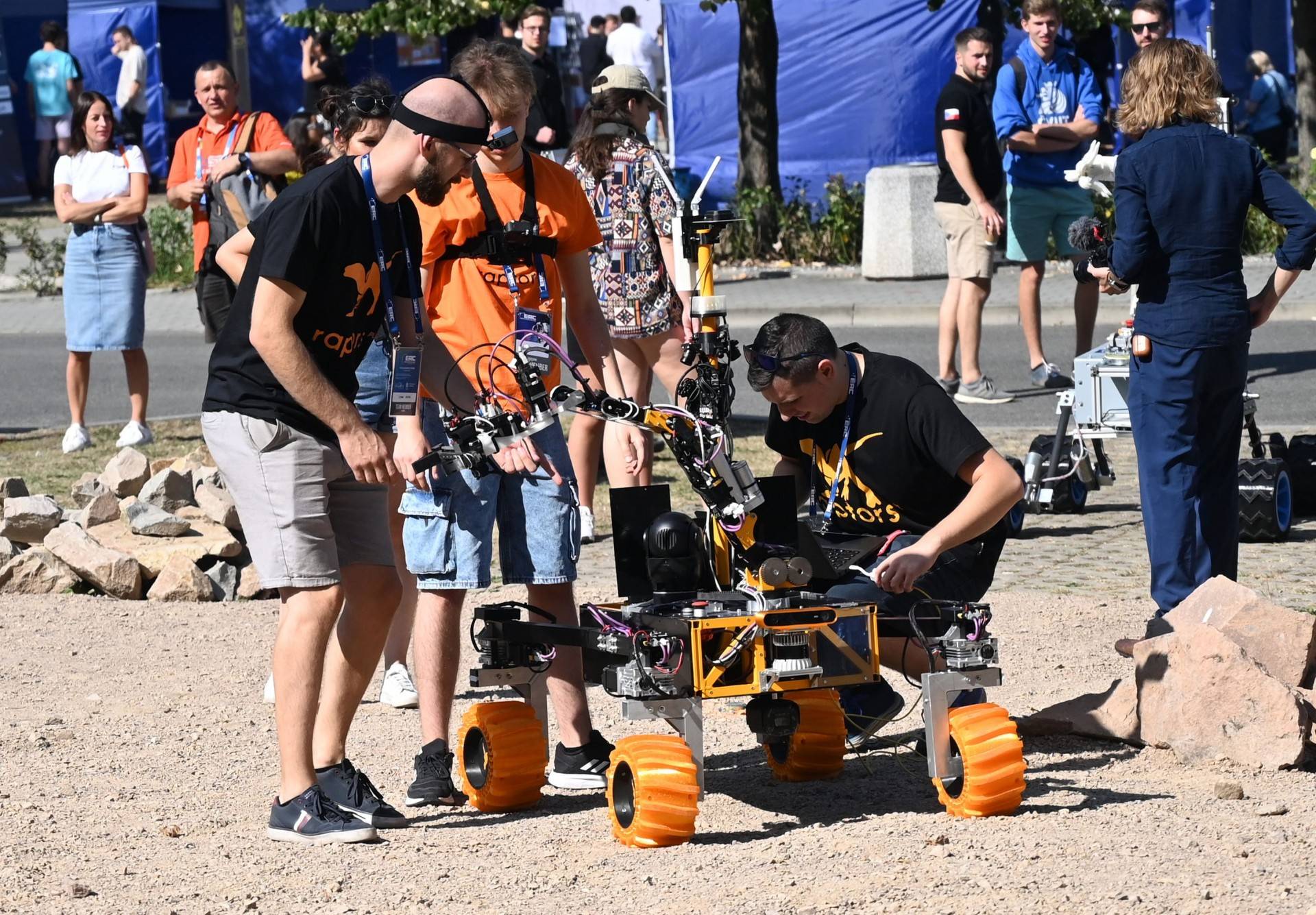 Roboty marsjańskie rywalizują w Krakowie, ekipa AGH wśród najlepszych