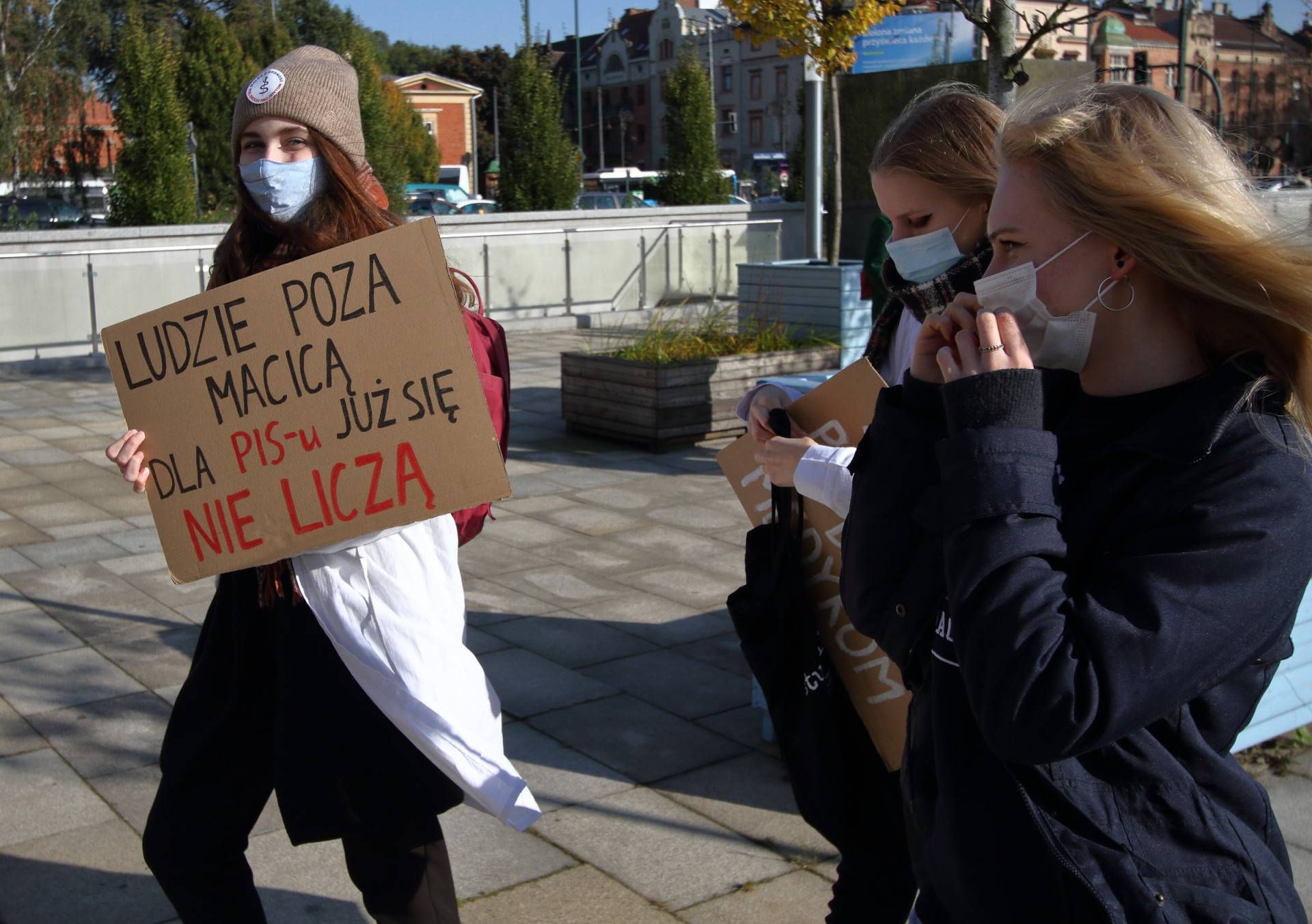 Młodzi Solidarnie z Protestem Medyków. Studenci protestowali w Krakowie