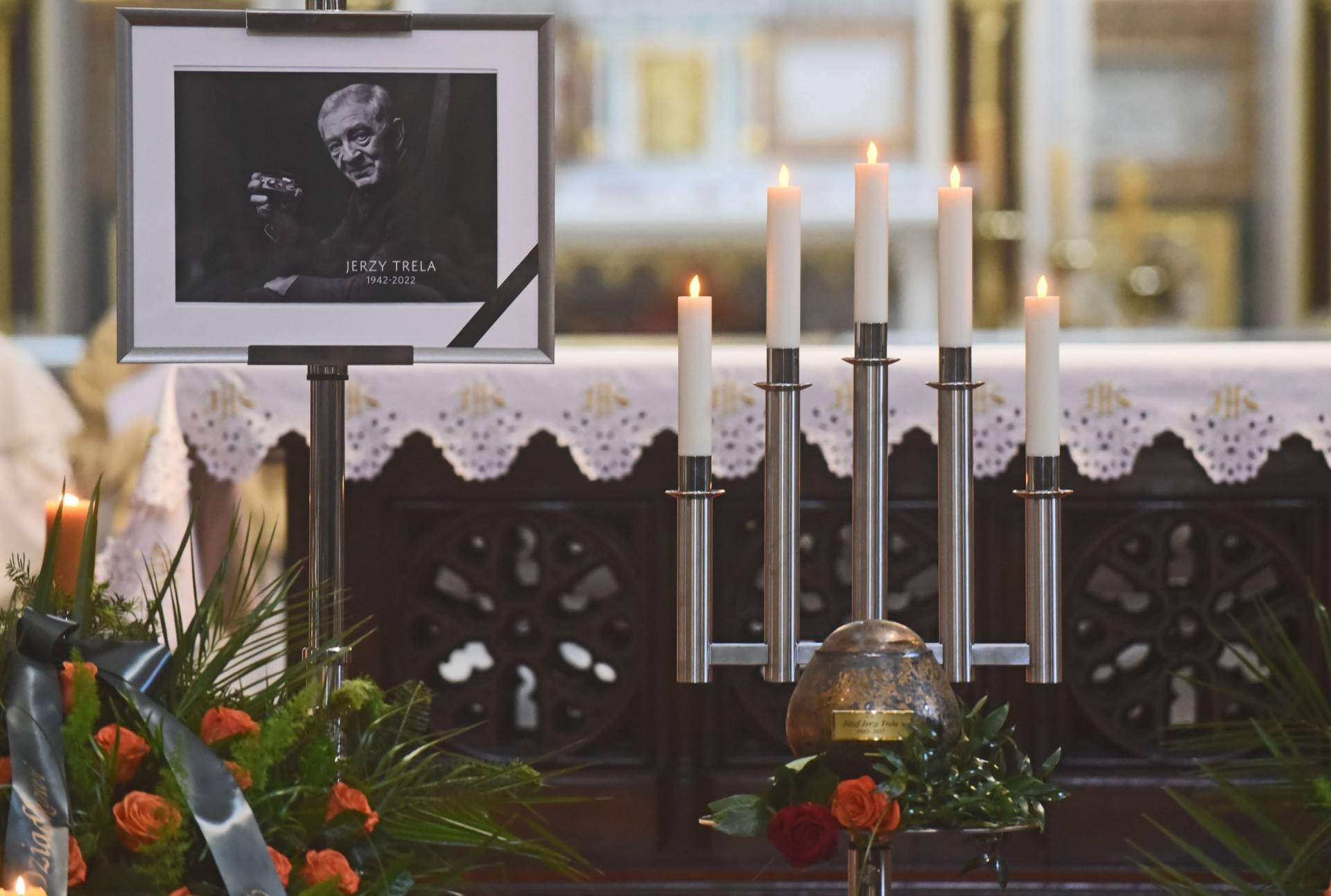 Pożegnanie Jerzego Treli. Msza żałobna w kościele Dominikanów
