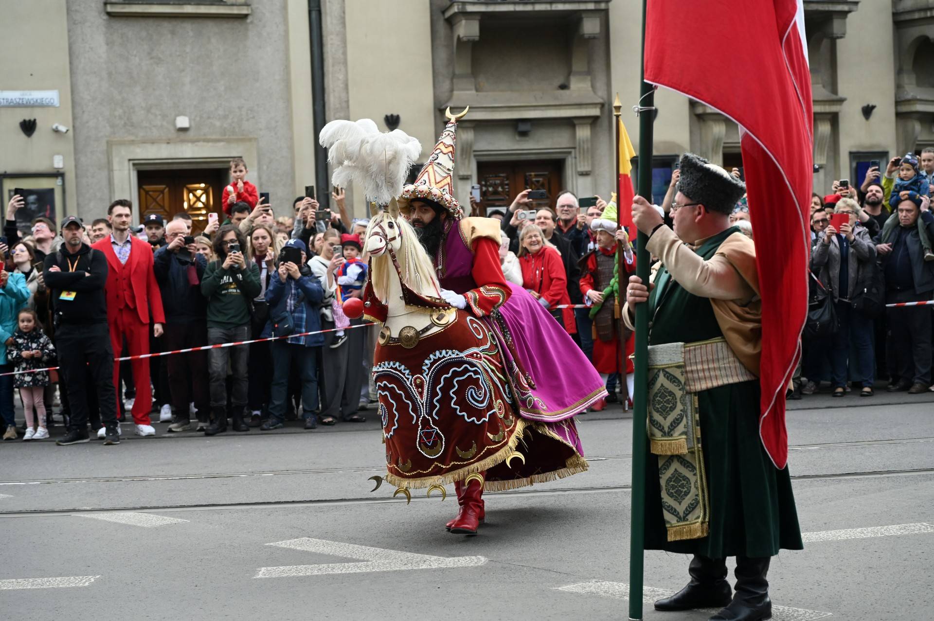 Tak wyglądały harce Lajkonika. Kto dostał buławą?