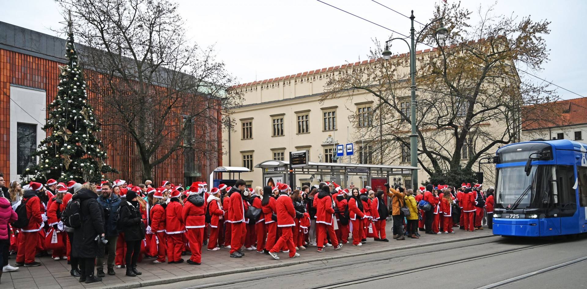 Szturm Mikołajów, wyjątkowy świąteczny tramwaj MPK w Krakowie