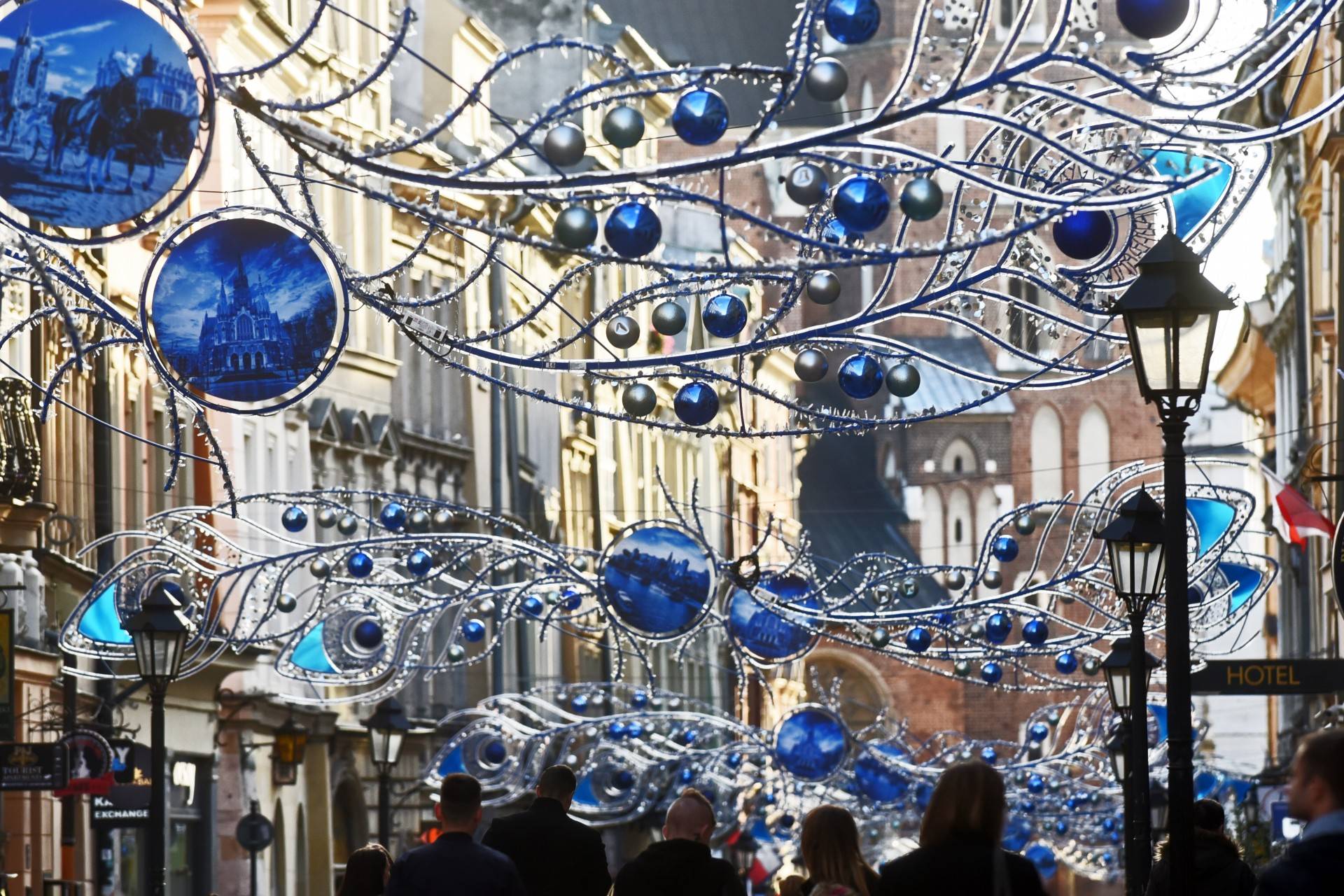 Święta na ulicach Krakowa już się zaczęły...