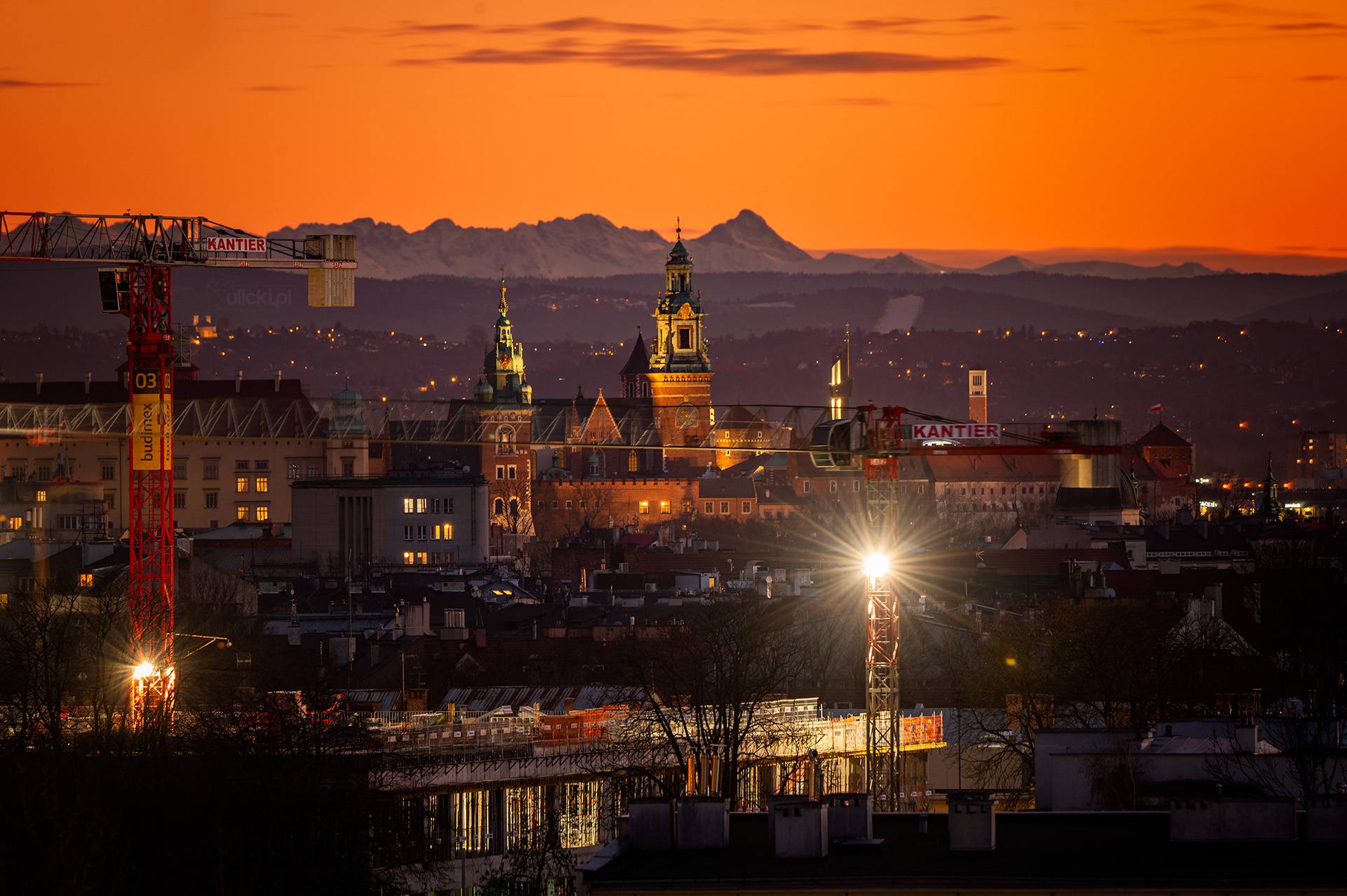 Nasz cudowny Kraków, najpiękniejsze zachody Słońca