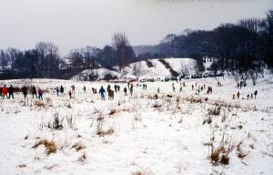 To była najlepsza góra saneczkowa w Krakowie. W ubiegłym wieku...