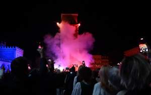 Imponujący spektakl na Rynku Głównym, historia Polski w pigułce