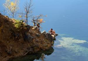 Na Zakrzówku piękna złota polska jesień...