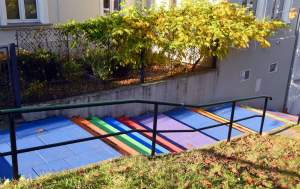 Podgórze: tak wyglądały kolorowe schody przed zniszczeniem