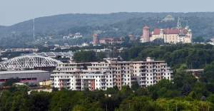 Wyborny punkt widokowy na Kraków, dostępny tylko dla nielicznych