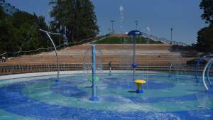 Wodne atrakcje w parku Jordana (fot. Marek Lasyk)