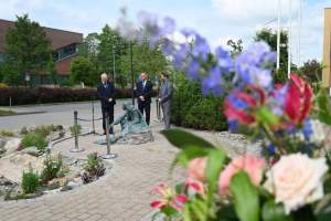 Kopernik na kampusie UJ. "Można obok niego usiąść, pogłaskać go"