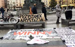 „Przystanek Apostazja" na trasie Orszaku Trzech Króli