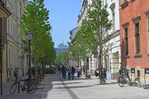 Piękna metamorfoza ulicy Krupniczej, pierwszy taki woonerf w Krakowie