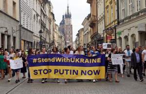 Marsz Niepodlegoci Ukrainy, fot. Marek Lasyk