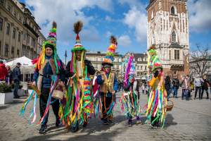 Niedziela Palmowa w Krakowie w obiektywie Jana Graczyńskiego