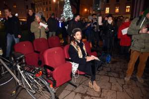 Ratujmy kino ARS: protest przed krakowskim magistratem