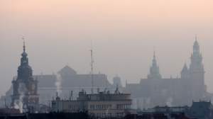 Smogowy poranek w Krakowie, fot. Marek Lasyk