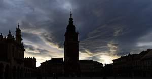 Znaki na niebie nad Krakowem...