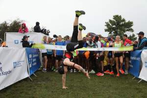 Nie ma złej pogody dla biegaczy, zaczęło się na kopcu Krakusa