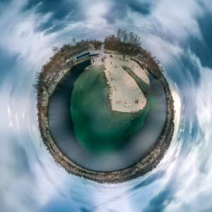 Kosmiczny Zakrzówek, lubimy to miejsce o każdej porze roku