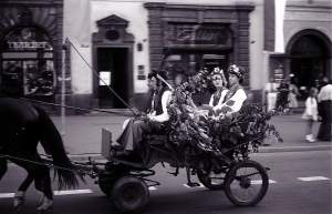 Targi Sztuki Ludowej 44 lata temu, fot. Marek Lasyk