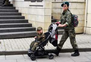 Najmłodszy piechur ma trzy lata. Epizod, który stał się symbolem