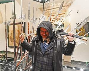 Dyrektor Zamku Królewskiego na Wawelu w Zbrojowni. Miejsce wyjątkowe