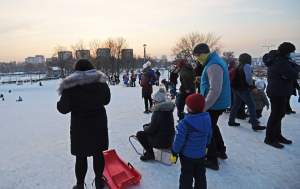 Saneczkowe szaleństwo na Azorach. W reżimie sanitarnym