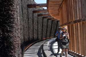 Idealne miejsce dla palaczy, czy osób pracujących w ostrym zapyleniu...