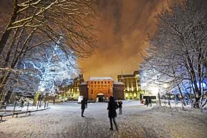 Zima w Krakowie rozpieszcza widokami