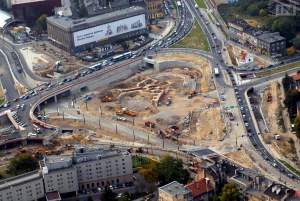 Kraków rok 2007. Zdjęcia ze... sterowca