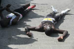 Przybyłem, przebiegłem, zwyciężyłem i... padłem. 21. Cracovia Maraton