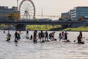 Halloween na Wiśle, przepłynęła fala "strachu potwora wszelakiego"