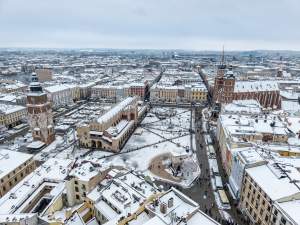 Zima zagościła w Krakowie, miasto wygląda bajecznie!