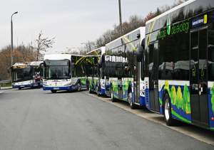 Pierwsze, niepolskie elektryczne autobusy w Krakowie...