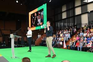 Hołownia i Kosiniak-Kamysz na konwencji w Krakowie: "obalimy zły rząd PiS"