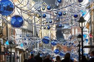 Święta na ulicach Krakowa już się zaczęły...