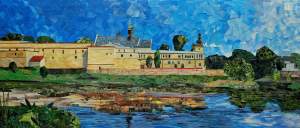 Tworzy krakowskie pejzaże nie używając grama farby. Efekt zachwyca