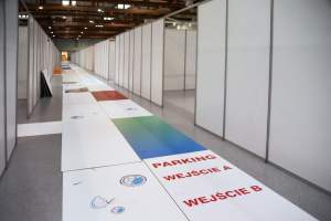 Hala EXPO Kraków zamienia się w szpital