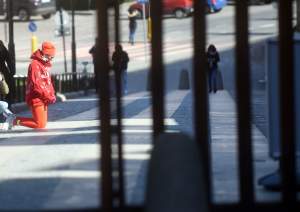 Każde zdjęcie jest symboliczne, najsmutniejsza wiosna od lat fot. Marek Lasyk