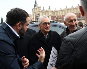 Robert De Niro w Krakowie, przyjechał doglądać swojej inwestycji