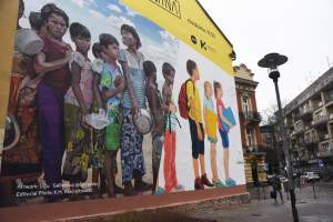 Poruszający mural tureckiego artysty na Zwierzynieckiej