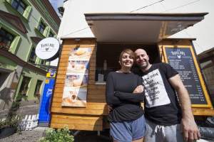 Jedyny taki food truck w Krakowie. Trdelnik i kofola rządzą